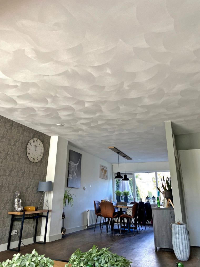 Plafond fijn-schuurwerk